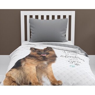 Holland Bedsprei Herdershond - 170x210 cm