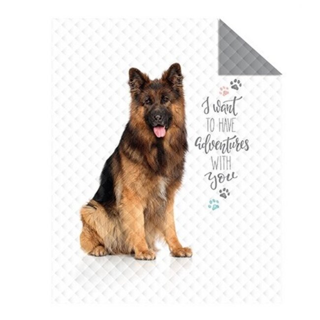 Bedsprei Herdershond - 170x210 cm