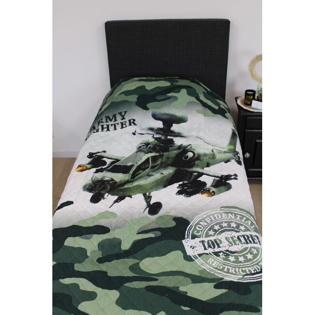 Bedsprei Army Fighter - 170x210 cm