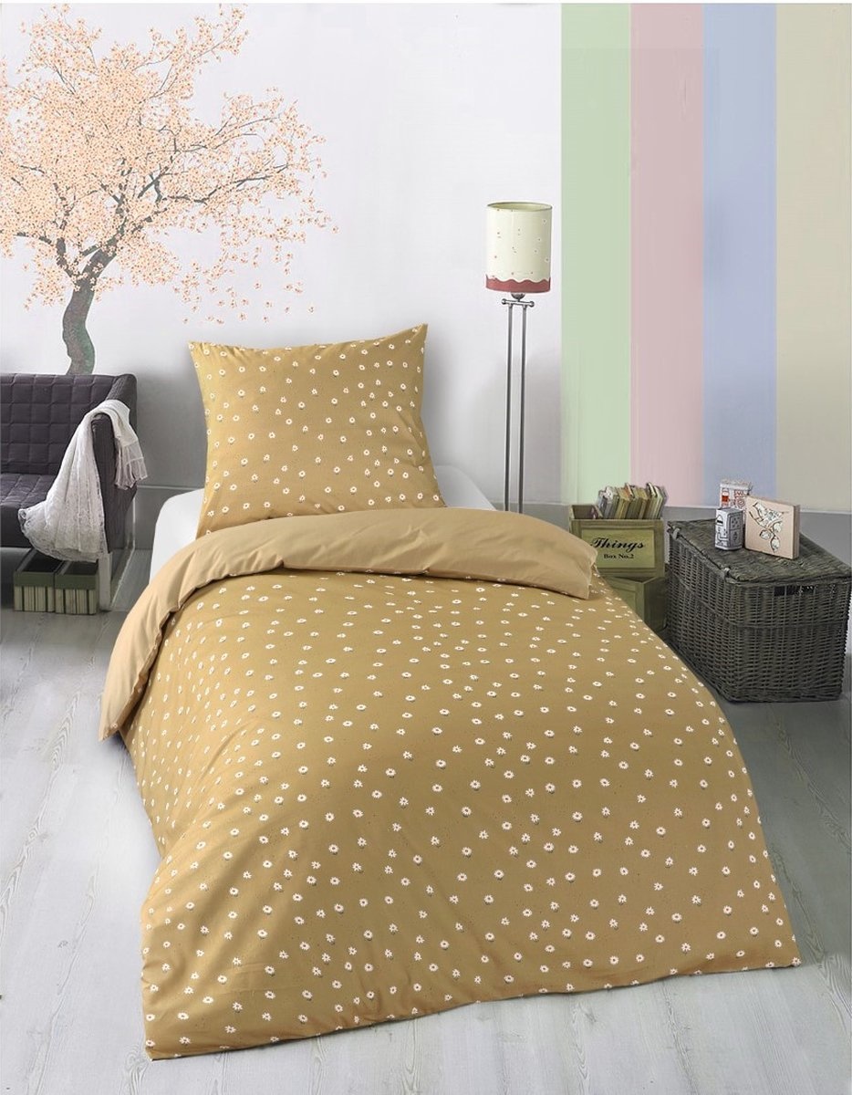 Peuter dekbedovertrek Daisy - katoen - 120x150 + 60x70 cm