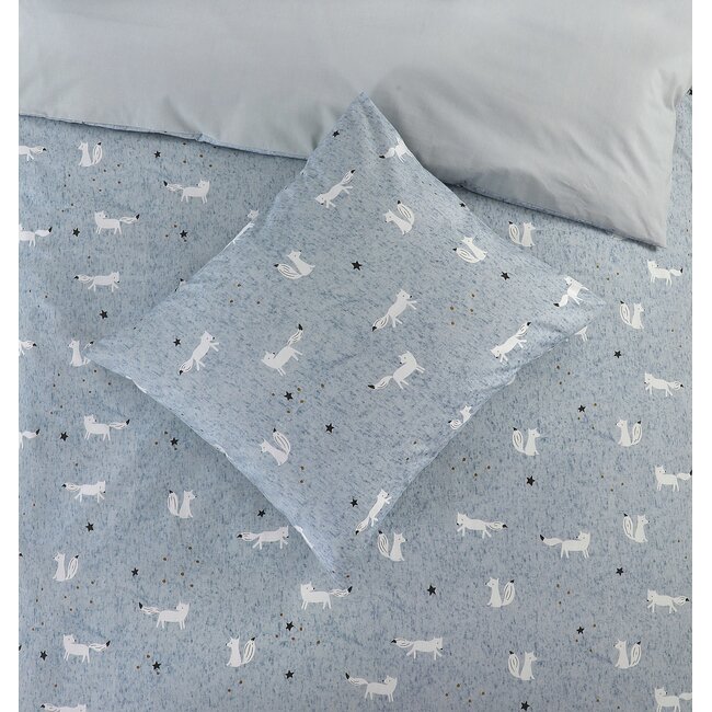 Katoen dekbedovertrek Victor - 140x200+ 60x70 cm