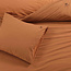 BLCKOUT dekbedovertrek Alberta - roestbruin - biologische percale katoen