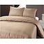 Microvezel dekbedovertrek Dallas - taupe - 140x220 + 60x70cm