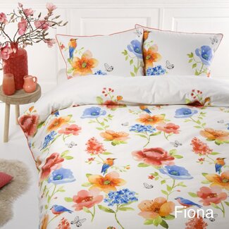 Papillon® Katoen satijn dekbedovertrek Fiona