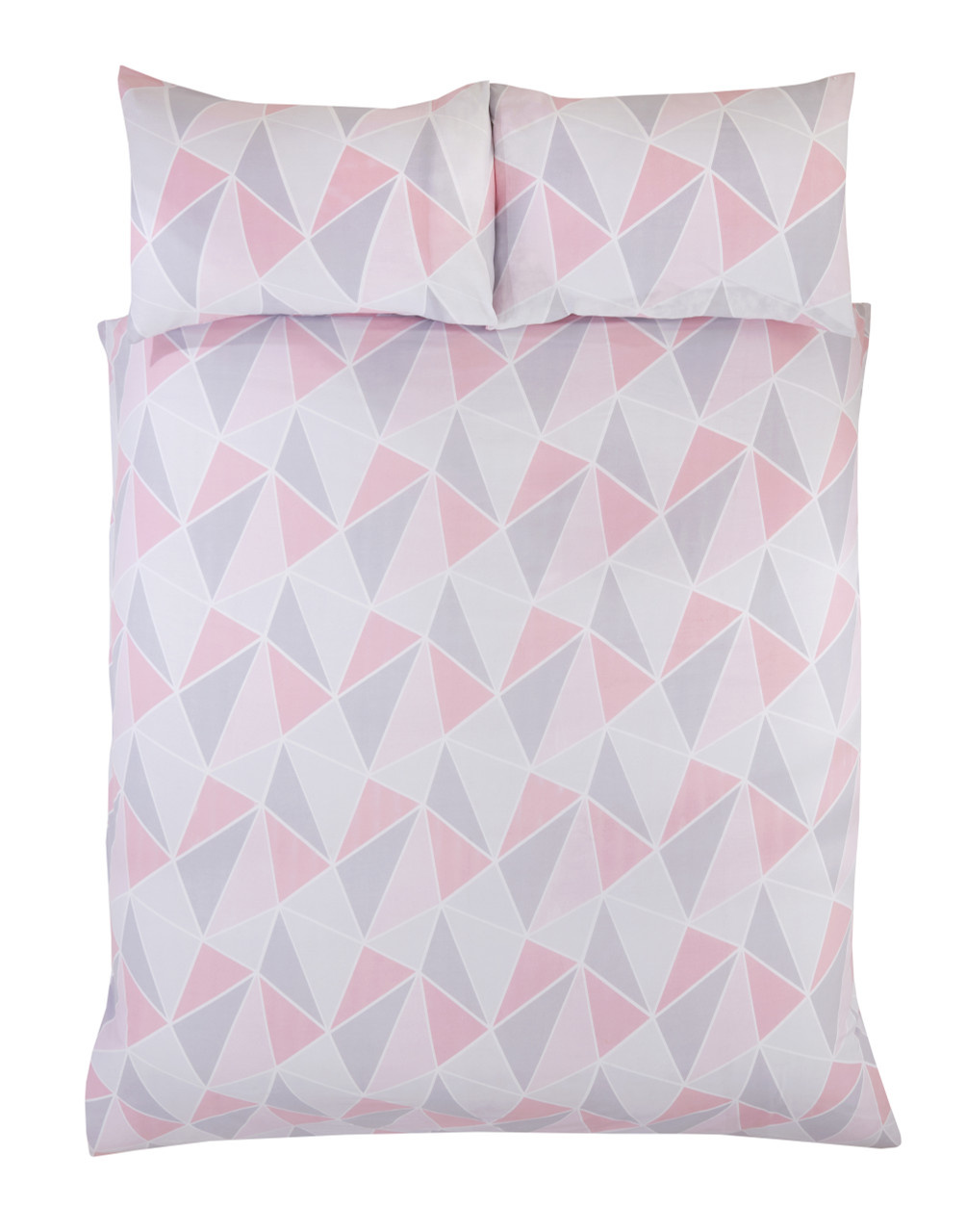 Finest Homeware dekbedovertrek Leo roze - blended katoen