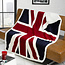 B-keus Union Jack sherpa fleece deken 130x160 cm