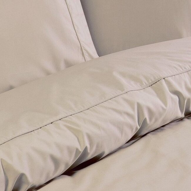 Katoen percal dekbedovertrek Monte Carlo zand