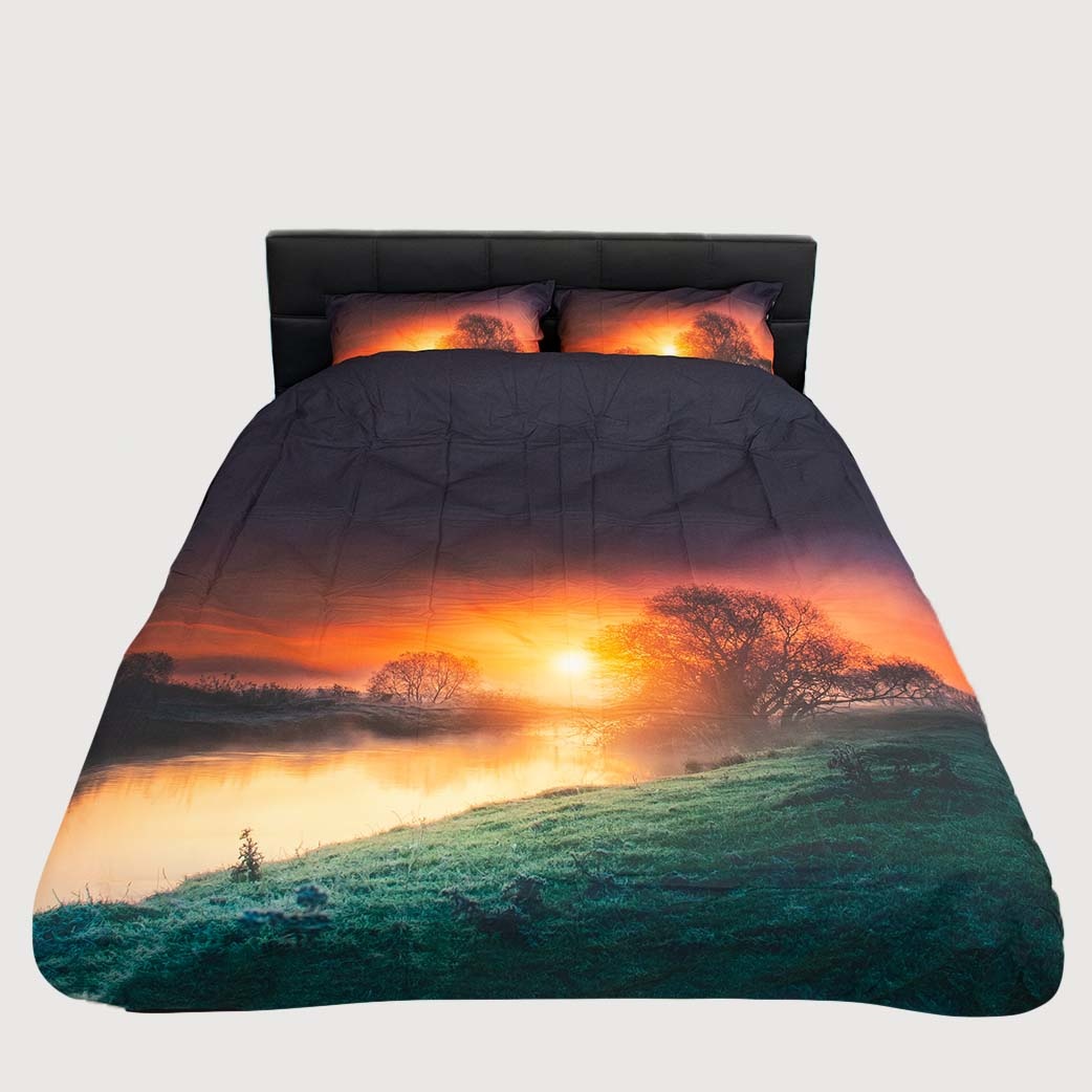 Decoware dekbedovertrek Misty Sunrise - katoen renforce