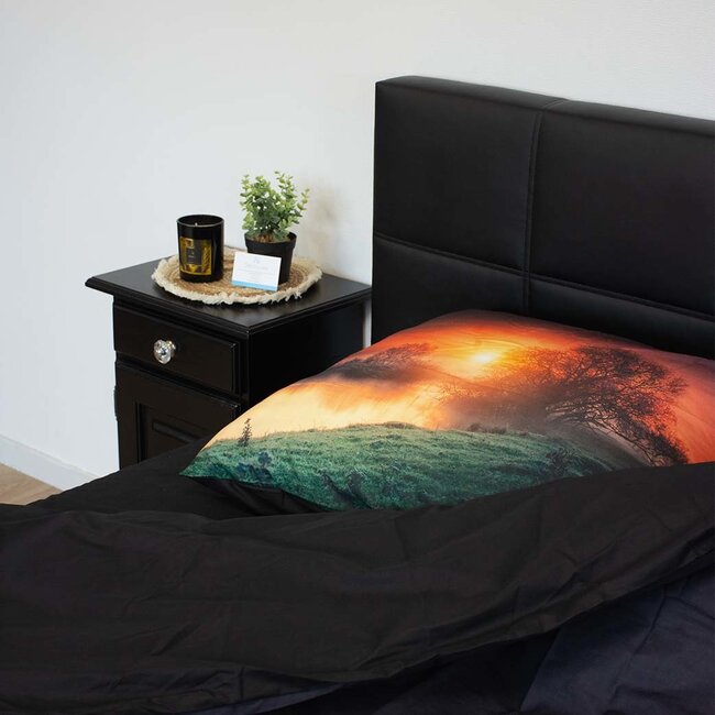 Katoen dekbedovertrek Misty Sunrise