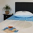 Katoen kinderdekbedovertrek Luchtballon beer blauw - 140x220 + 60x70 cm