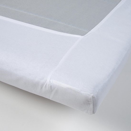 Molton topper hoeslaken - katoen - 180x200 cm