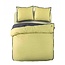 BLCKOUT  dekbedovertrek California - geel - biologisch katoen - Lits-jumeaux (240x220 + 2st 60x70cm)