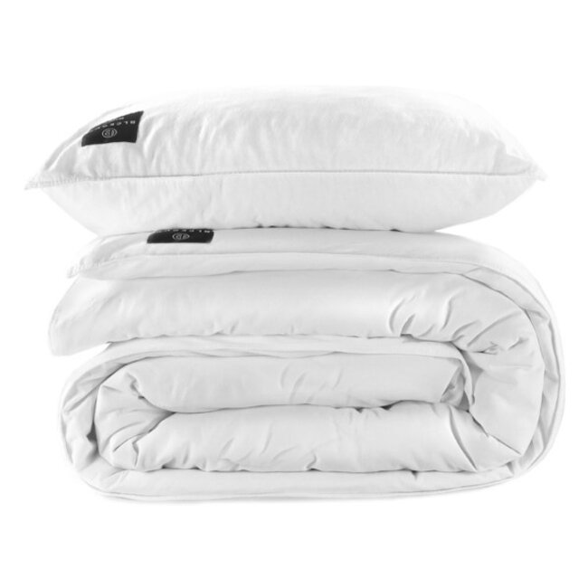 BLCKOUT dekbedovertrek Oslo - wit - gemengd katoen