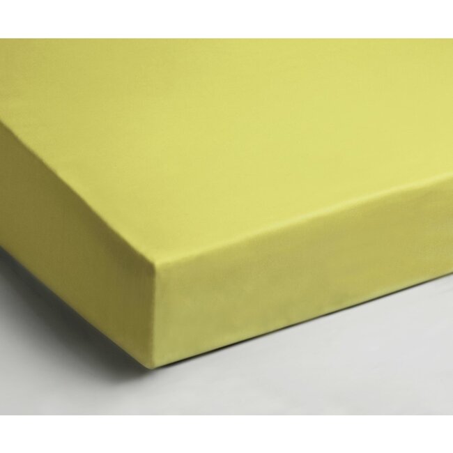 Hoeslaken - jersey - lime