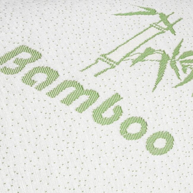 Bamboe neksteun hoofdkussen - 50x30 cm