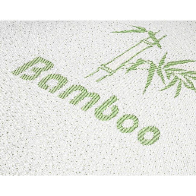 Bamboe neksteun hoofdkussen - 50x30 cm