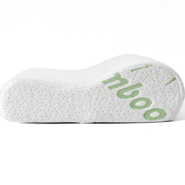 Bamboe neksteun hoofdkussen - 50x30 cm