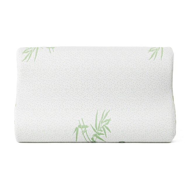 Bamboe neksteun hoofdkussen - 50x30 cm