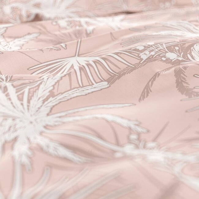 Katoen Satijn dekbedovertrek Floor