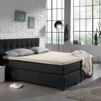 Day Dream  Topper hoeslaken - jersey - ivoor