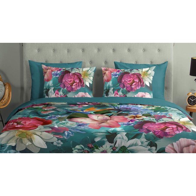 Katoen dekbedovertrek Tiandra