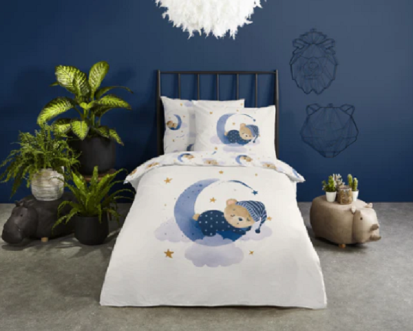 Good morning kinderdekbedovertrek Sleeping - katoen - 140x220 + 60x70 cm