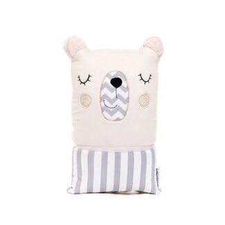 Bndeco Sierkussen Cutie Bear groot - zalm roze