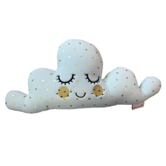 Bndeco Sierkussen wolkje - Blauw