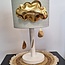 Lampje gouden wolk met druppels - Mint