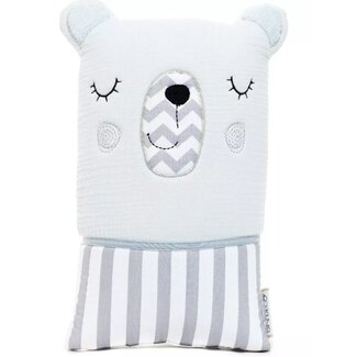 Bndeco Sierkussen Cutie Bear - blauw
