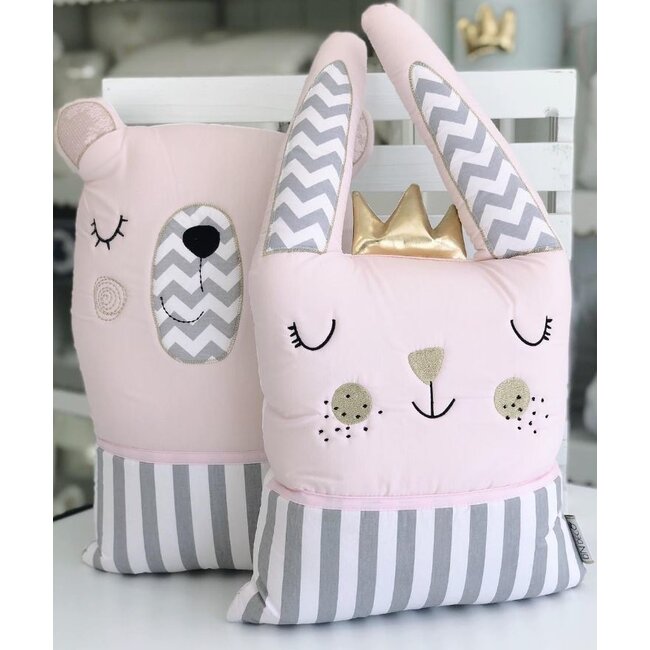 Sierkussen dream Bunny - Roze