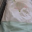 Ledikant dekbedovertrek set - Ballon - roze/mint - katoen