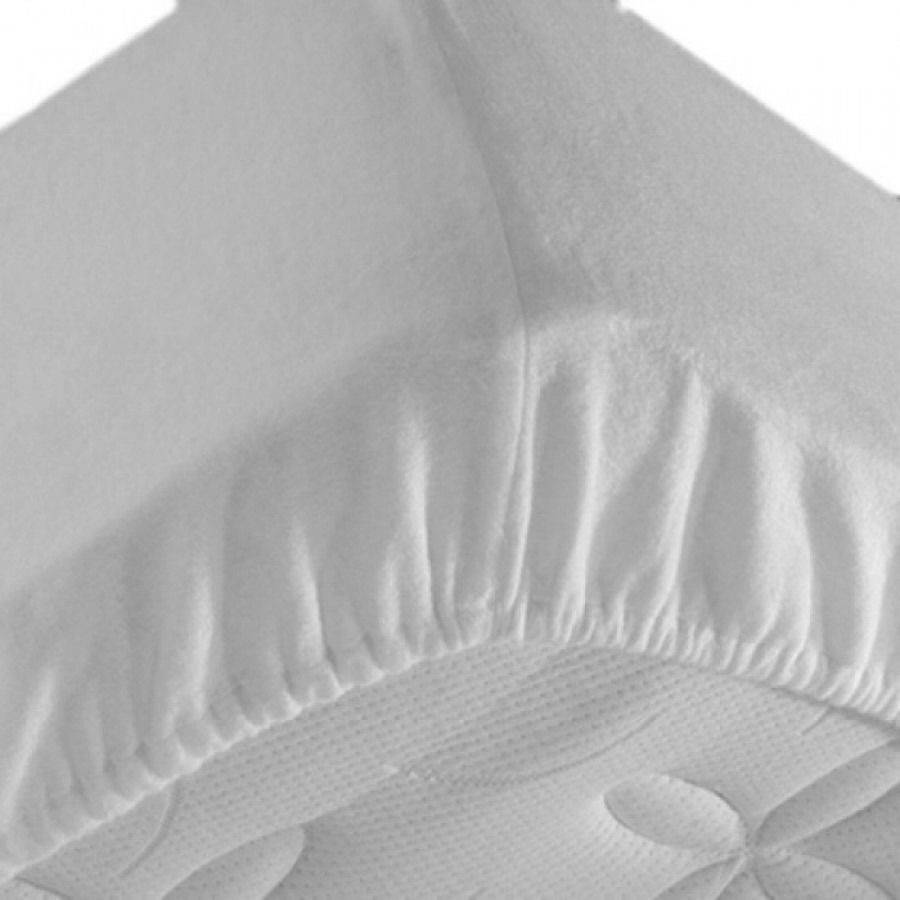 Molton stretch hoeslaken 200x200/220 cm