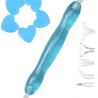 Cooksmart Luxe Diamond Painting pen met opzetstukjes