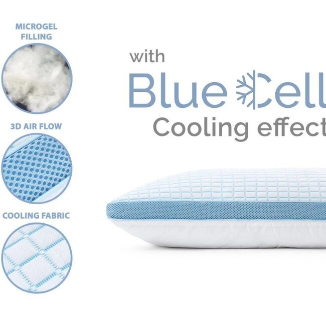 3D Blue Cell Tech Verkoelend Microgel Kussen
