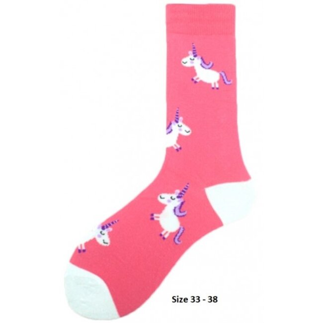 Unicorn kindersokken  (Per paar)