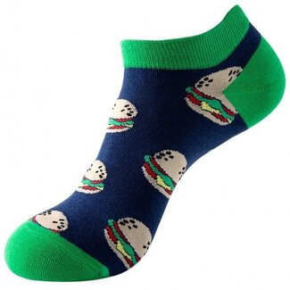 Cooksmart Hamburger sneakersokken (Per paar)