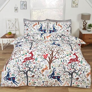 Finest Homeware Polykatoen dekbedovertrek Tatton