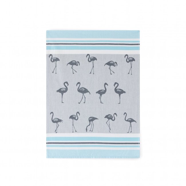 Theedoek Flamingo - 50x70 cm