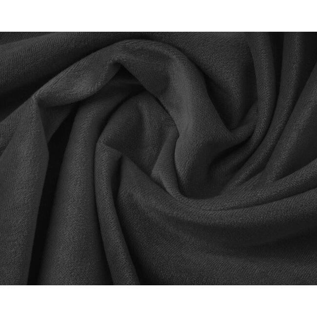 Kussensloop (Per 2 st) - Zwart - Velvet