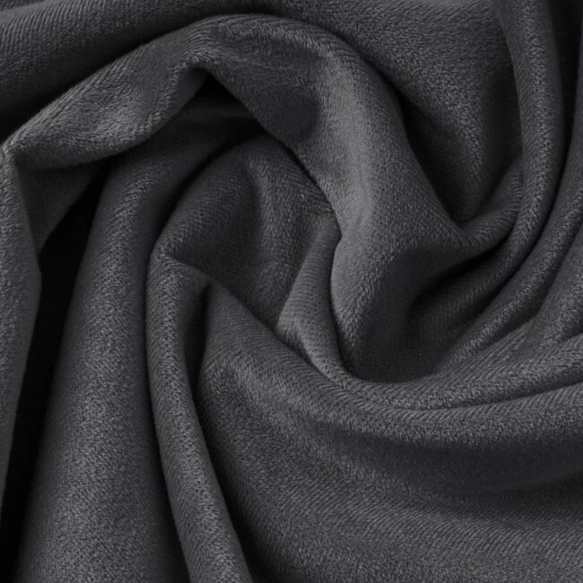 Velvet kussensloop (Per 2 st) - Antraciet