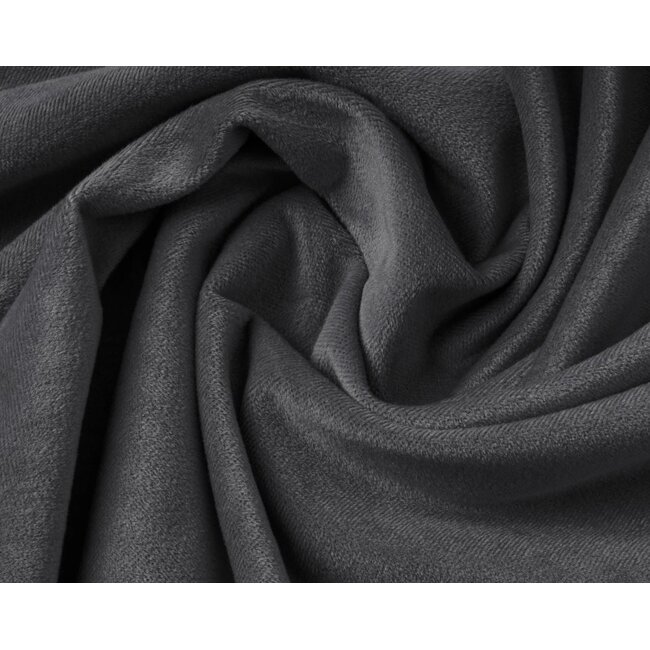 Velvet kussensloop (Per 2 st) - Antraciet