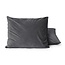 Velvet kussensloop (Per 2 st) - Antraciet