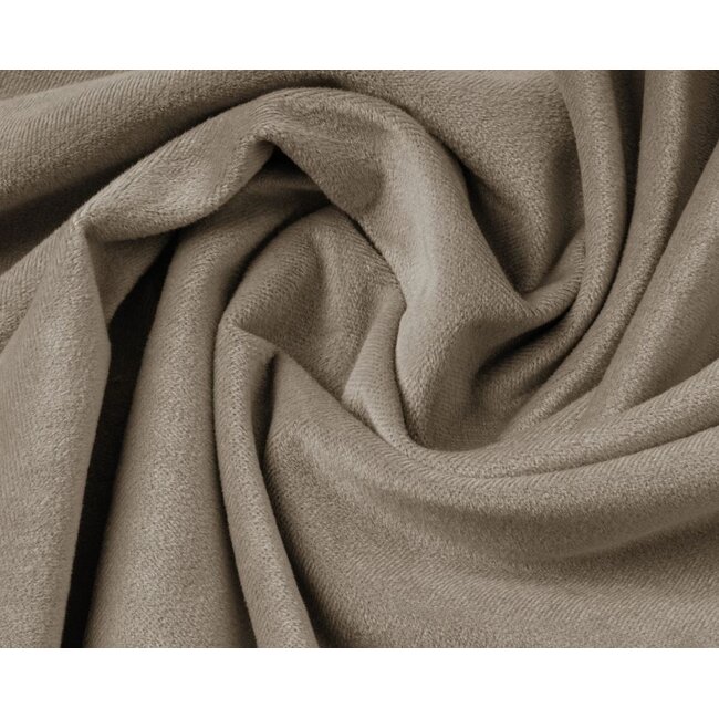 Kussensloop (Per 2 st) - Taupe - Velvet