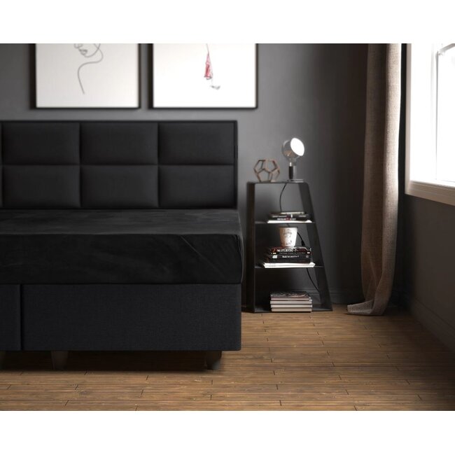 Velvet hoeslaken - 180x200 cm