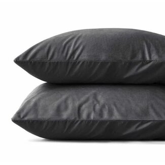 Sleeptime Velvet kussensloop (Per 2 st) - Antraciet