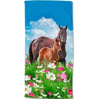 Good Morning Strandlaken Horses - 75x150 cm