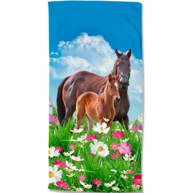 Strandlaken Horses - 75x150 cm