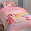 Katoen kinderdekbedovertrek Unicorn rainbow  - 140x220 + 60x70 cm