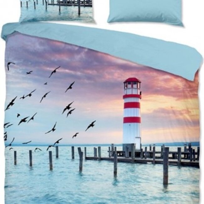 Microvezel dekbedovertrek Lighthouse